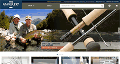 Desktop Screenshot of caddisflyshop.com